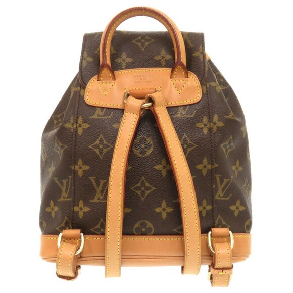 LOUIS VUITTON Brown Monogram Backpack - Picture 3 of 10